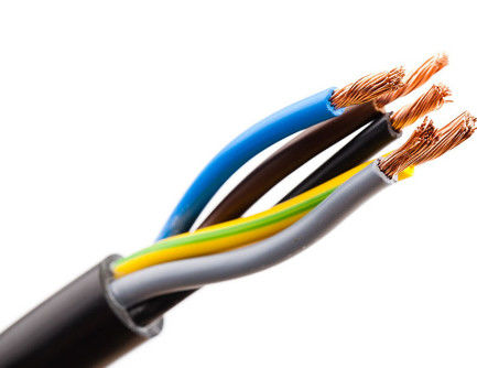 Low Voltage Fire Resistant Cable ,  XLPE Insulated Pvc Sheathed Cable BS EN IEC Standard