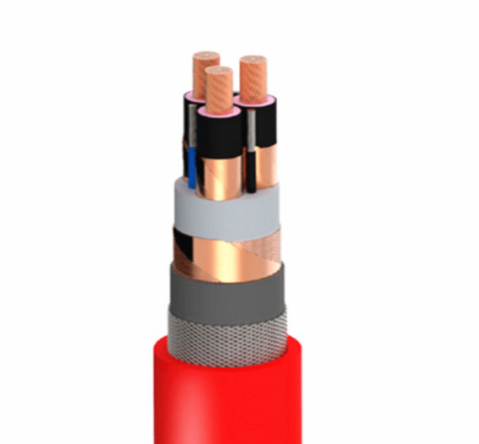 Iec 60331 Flame Retardant Cable Copper Conductor For Signaling / Mining
